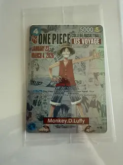 One Piece US Voyage Monkey D. Luffy - 2 pack comes with both cards - Image 2