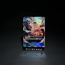 One Piece TCG Monkey.D.Luffy - OP11-058 (TR) Carrying On His Will Treasure Rare - Image 1