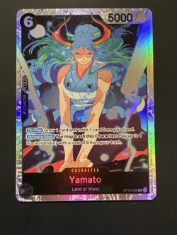 One Piece TCG - Yamato OP16-098 SR English. SHIPS FAST!!! - Image 1