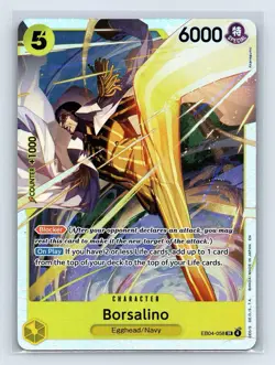 Borsalino SR - EB04-058 - One Piece OP15 - Adventure On Kami’s Island - NM - Image 1