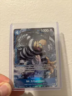 Mr.3 (Galdino) ALT SR (OP16-056) | OP16 - The Time of Battle | ENGLISH ALT ART - Image 1