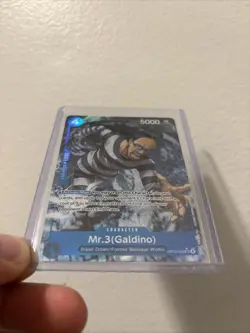 Mr.3 (Galdino) ALT SR (OP16-056) | OP16 - The Time of Battle | ENGLISH ALT ART - Image 4