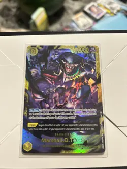 Marshall.D.Teach SEC op16-119 The time of battle ONE PIECE TCG OP-16 - Image 1