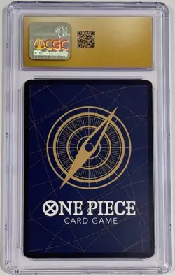 2024 One Piece Monkey D. Luffy Saikyo Jump Promo P-075 CGC 10 Pristine - Image 2