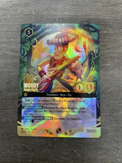 Disney Lorcana Woody Jungle Guide Set Championship Foil Promo Champs Alt Art... - Image 1