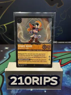Disney Lorcana TCG Ursula's Return Minnie Mouse - Musketeer Champion 17/204 FOIL - Image 1