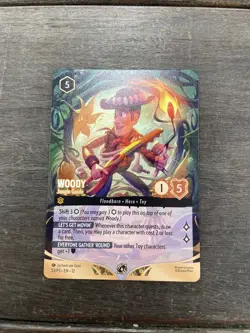 Disney Lorcana Woody Jungle Guide Set Championship NON-Foil Promo Alt Art... - Image 1