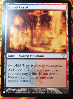 MTG Single - Blood Crypt (The List) - NM - Fresh from the Pack - Image 1