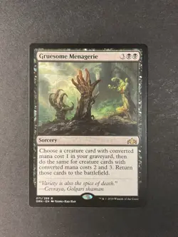 Gruesome Menagerie - Guilds of Ravnica - Magic the Gathering - MTG - Image 1