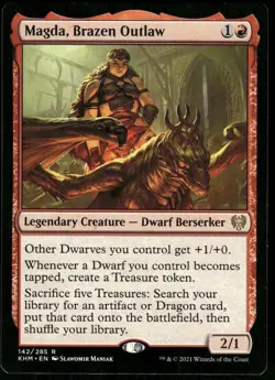 Magda, Brazen Outlaw Kaldheim MTG NM - Image 1