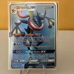 Greninja GX - 120/131 [Forbidden Light] Pokemon TCG - FULL ART ULTRA RARE - LP - Image 1