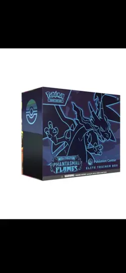 Pokemon Center Phantasmal Flames ETB, CONFIRMED ✅ PRESALE, Brand New - Image 1