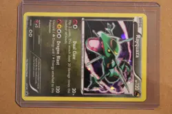 Pokemon TCG Rayquaza XY141 XY Holo Black Star Promo - Image 1