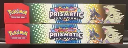 POKEMON PRISMATIC EVOLUTIONS LUCARIO & TYRANITAR PREMIUM COLLECTION LOT OF 2! - Image 5