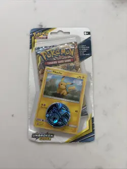 Pokemon Unbroken Bonds Eevee & Pikachu Blister Pack Sun & Moon Sealed 2019 Bmwt - Image 2