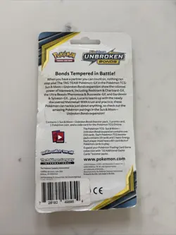 Pokemon Unbroken Bonds Eevee & Pikachu Blister Pack Sun & Moon Sealed 2019 Bmwt - Image 3