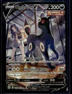 2022 Pokemon Sword & Shield Brilliant Stars Trainer Gallery Umbreon #TG22/TG30 V - Image 1