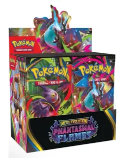 PRESALE CONFIRMED ✅Pokemon Mega Evolution Phantasmal Flames Booster Box Sealed - Image 1