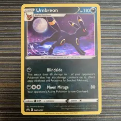 Pokemon Umbreon Black Star Promo SWSH129 Evolving Skies Cosmos Holo - Image 1