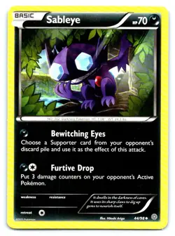 Sableye Pokemon Uncommon XY - Ancient Origins 44/98 - Image 1