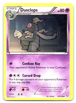 Dusclops Pokemon Uncommon XY - Flashfire 39/106 - Image 1