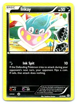 Inkay Pokemon Common XY - Ancient Origins 45/98 - Image 1