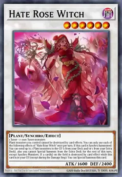 DOOD-EN040 - Rage Rose Witch Ultra Rare YuGiOh PRE ORDER - Image 1