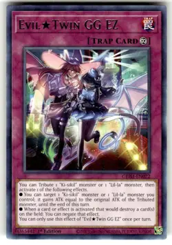 Yugioh! Evil Twin GG EZ - GEIM-EN022 - Rare - 1st Edition Near Mint, English - Image 1
