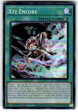 Yugioh! Xyz Encore - RA02-EN059 - Super Rare - 1st Edition Near Mint, English - Image 1