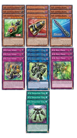 R.B. Deck Core 21 Cards DOOD Doom of Dimensins 1st Ed YuGiOh Bundle Preorder - Image 1