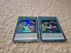 2x Yugioh Harpie’s Feather Rest LED4-EN004 Ultra Rare 1st Ed NM - Image 1