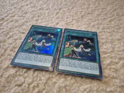 2x Yugioh Harpie’s Feather Rest LED4-EN004 Ultra Rare 1st Ed NM - Image 2
