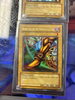 Yugioh Exodia the Forbidden One Complete Set LOB-120-124 Ultra Rare NM/VLP - Image 4