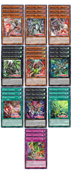 DoomZ Deck Core 30 Cards DOOD Doom of Dimensions YuGiOh Bundle Preorder - Image 1