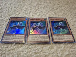 ××3x Yugioh! Harpie Oracle LED4-EN002 Super Rare 1st Ed - Image 1