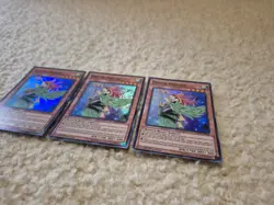 ** 3x Yugioh! LP Harpie Harpist - CROS-EN099 - Super Rare - 1st Edition LP - Image 2