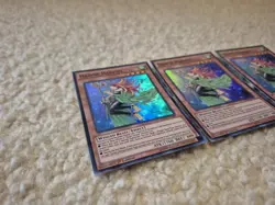 ** 3x Yugioh! LP Harpie Harpist - CROS-EN099 - Super Rare - 1st Edition LP - Image 3