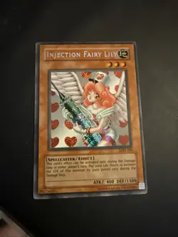 Yu-Gi-Oh! TCG Card Injection Fairy LOD-100 Holo mint condition - Image 1