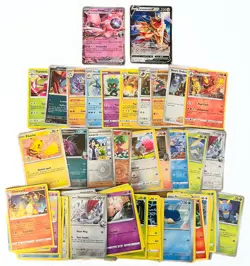 100 Card Pokemon Lots (BONUS: +2 ULTRA RARE cards) - Image 1