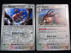 Pokemon 151 - Doduo 084/165 Dodrio 085/165 - Reverse Holo - NM - 2 Card Set - Image 1