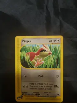 Pidgey 123/165 2002 Expedition Base Common Pokemon Card E-Reader WOTC MINT - Image 1