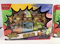 Pokemon TCG Mega Evolution Ascended Heroes First Partners Deluxe Pin Collection - Image 3