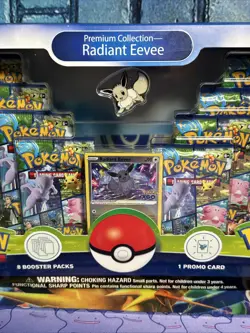 Pokemon TCG: Pokemon GO: Radiant Eevee Premium Collection: New / Sealed - Image 4