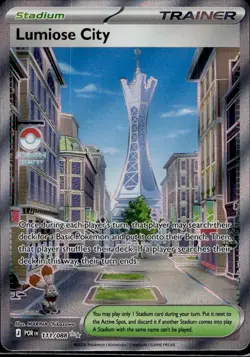 Lumiose City 111/088 Ultra Rare Perfect Order Pokemon Near Mint - Image 1