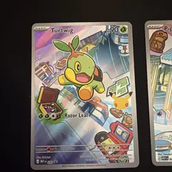 Pokemon First Partner Illustration Set Turtwig 040 Chimchar 041 Piplup 042 - Image 2