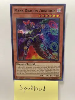 Mana Dragon Zirnitron Super Rare CYHO-EN021 (LP 1st Ed) - Image 1