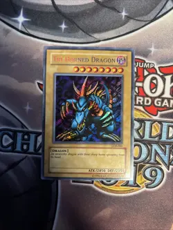 Tri-Horned Dragon LOB-000 Unlimited SECRET RARE Yu-Gi-Oh VLP (WNU) (1) - Image 1