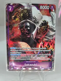 ONE PIECE Sakazuki (Alt Art) OP16-065 SR The Time of Battle ENGLISH - Image 1
