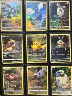 Galarian Gallery 9 Card Set - Pikachu GG30 GG26-GG34 Pokemon TCG Crown Zenith NM - Image 1
