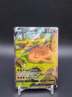 Charizard V SWSH260 Black Star Promo Ultra Premium NM Pokemon Card - Image 1